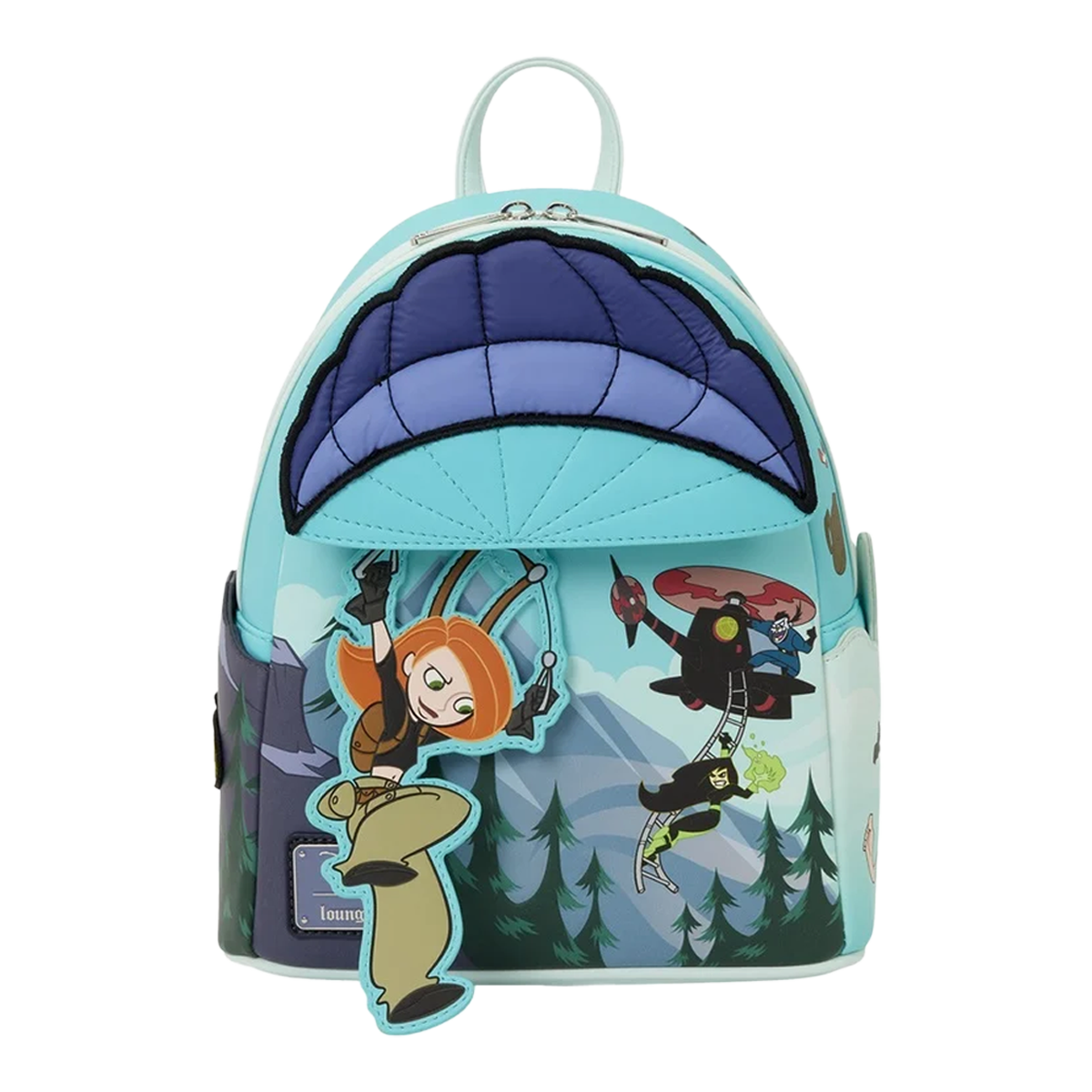 KIM POSSIBLE PARAGLIDING LOUNGEFLY MINI BACKPACK