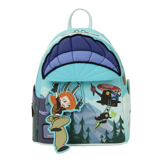 KIM POSSIBLE PARAGLIDING LOUNGEFLY MINI BACKPACK