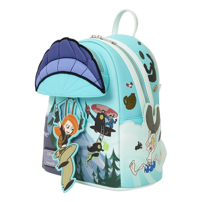 KIM POSSIBLE PARAGLIDING LOUNGEFLY MINI BACKPACK