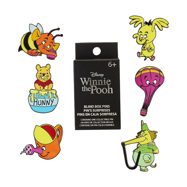 WINNIE THE POOH HEFFALUMP LOUNGEFLY MYSTERY PINS