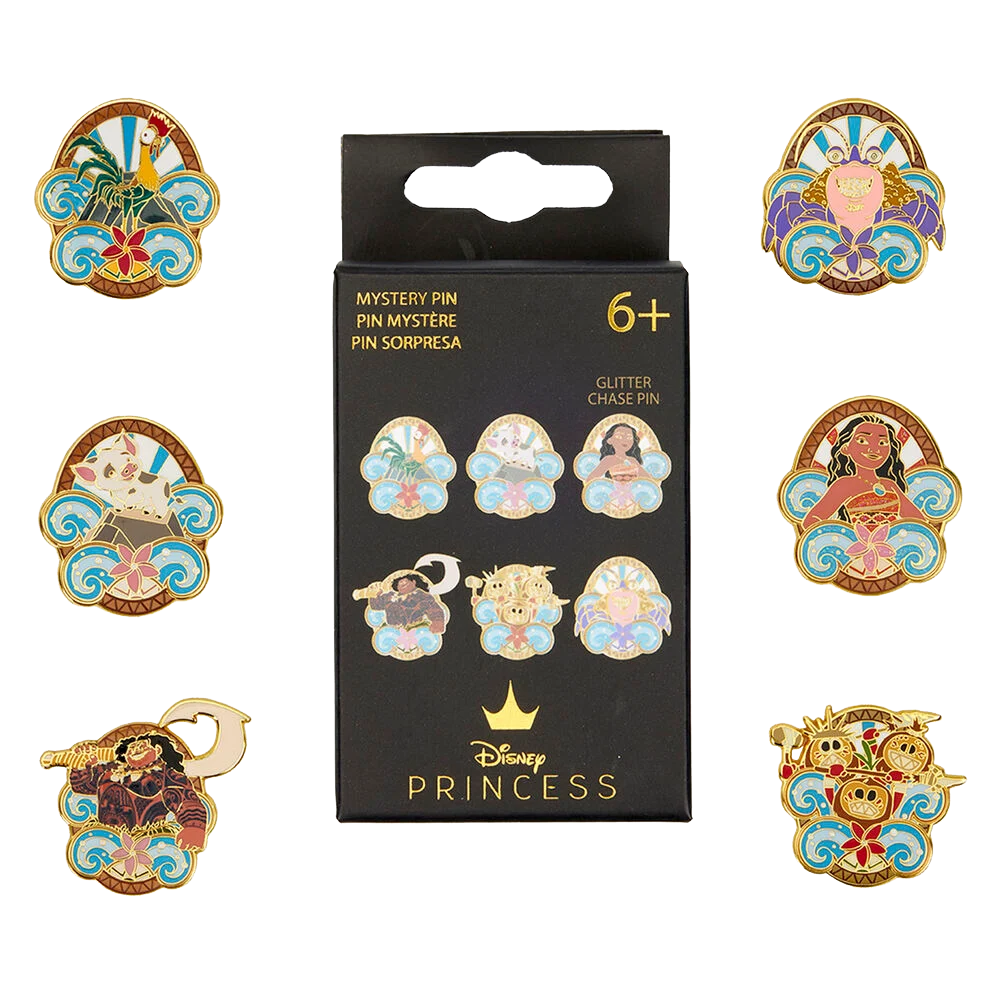 MOANA LOUNGEFLY MYSTERY PINS