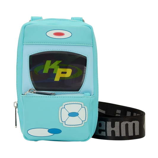 KIM POSSIBLE KIMMUNICATOR LENTICULAR LOUNGEFLY SLING CROSSBODY BAG