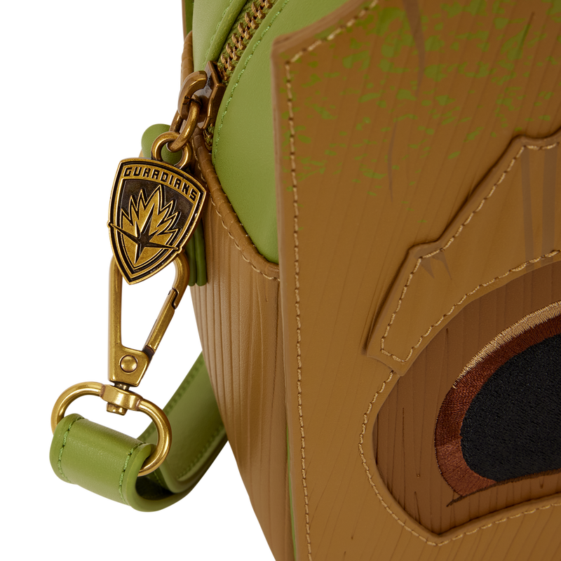 GUARDIANS OF THE GALAXY GROOT SPRING BLOOMS LOUNGEFLY CROSSBODY BAG