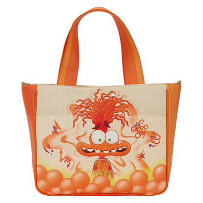 Tote bag with a Anxiety from Inside Out design on a white background
