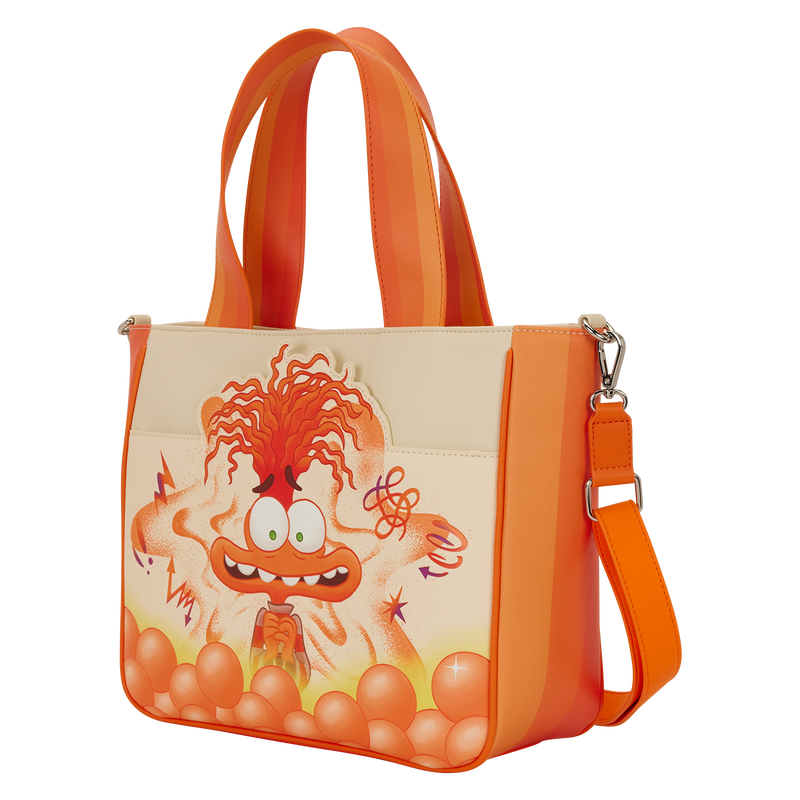 Tote bag with Anxiety from Inside Out design on a white background