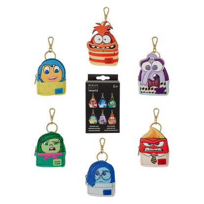 INSIDE OUT 2 LOUNGEFLY MYSTERY BAG CHARMS
