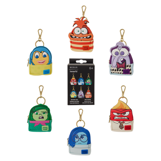 INSIDE OUT 2 LOUNGEFLY MYSTERY BAG CHARMS