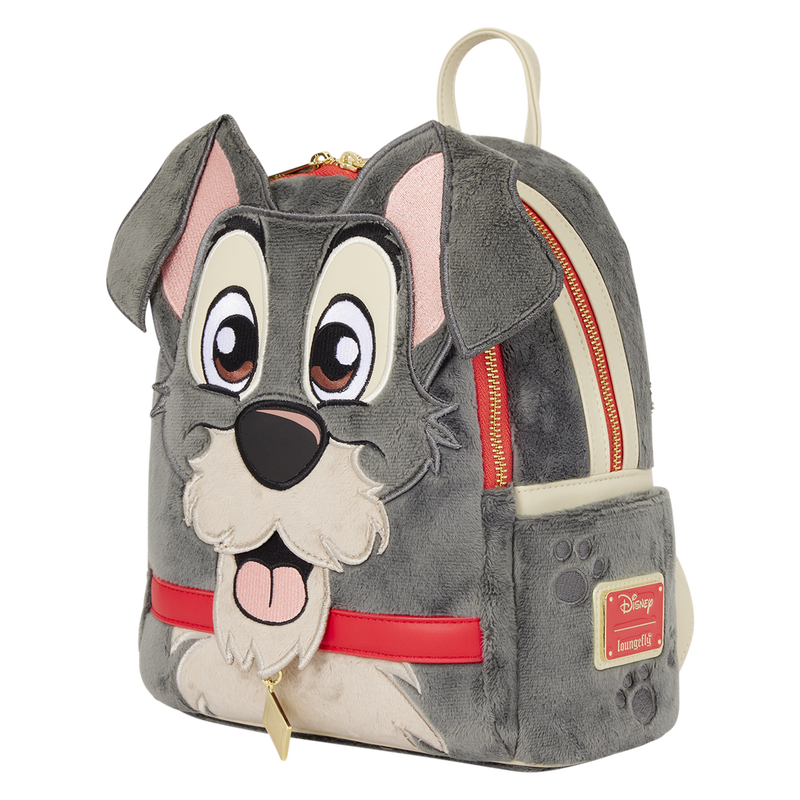 LADY AND THE TRAMP PLUSH COSPLAY LOUNGEFLY MINI BACKPACK