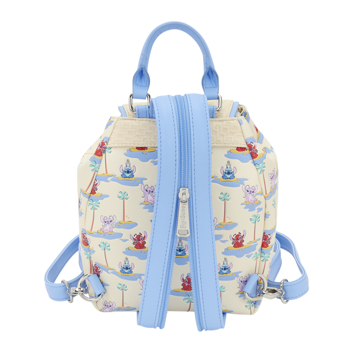 LILO & STITCH ALL-OVER PRINT LOUNGEFLY MICRO MINI BACKPACK
