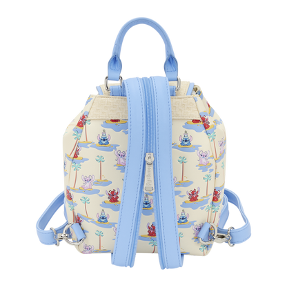 LILO & STITCH ALL-OVER PRINT LOUNGEFLY MICRO MINI BACKPACK