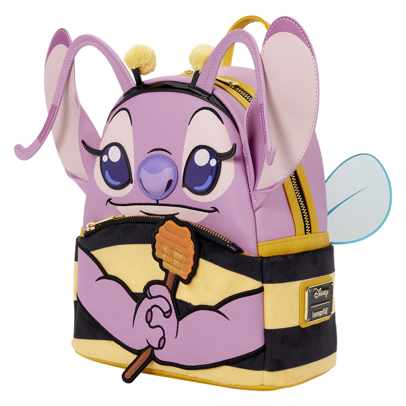 LILO & STITCH ANGEL BUMBLEBEE COSTUME COSPLAY LOUNGEFLY MINI BACKPACK