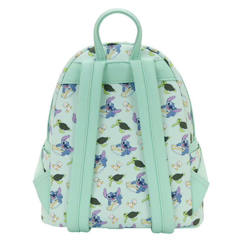 LILO & STITCH ANIMAL FRIENDS ALL-OVER PRINT LOUNGEFLY MINI BACKPACK