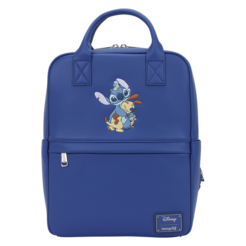 LILO & STITCH ANIMAL FRIENDS MID-SIZE LOUNGEFLY BACKPACK