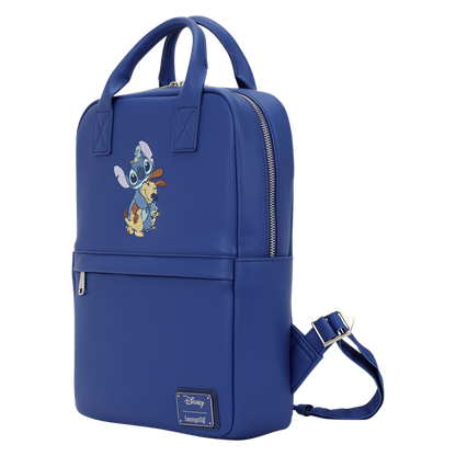 LILO & STITCH ANIMAL FRIENDS MID-SIZE LOUNGEFLY BACKPACK