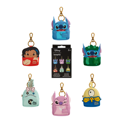 LILO & STITCH COSPLAY LOUNGEFLY MYSTERY BAG CHARMS