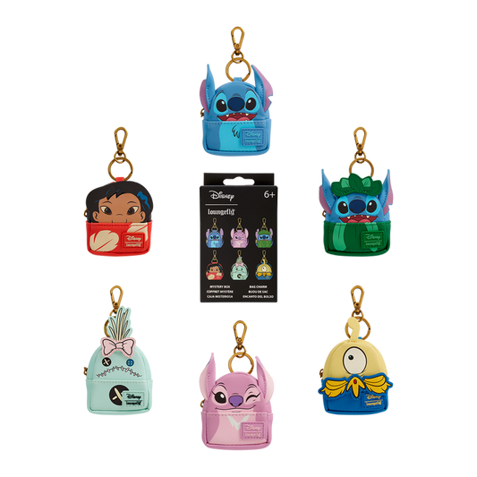 LILO & STITCH COSPLAY LOUNGEFLY MYSTERY BAG CHARMS