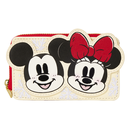MICKEY & FRIENDS HOLIDAY SNOW LOUNGEFLY CARD HOLDER