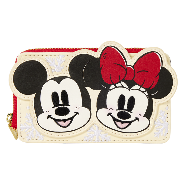 MICKEY & FRIENDS HOLIDAY SNOW LOUNGEFLY CARD HOLDER