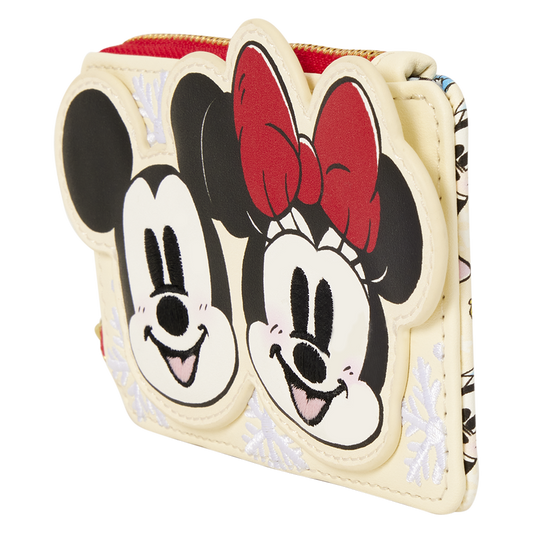 MICKEY & FRIENDS HOLIDAY SNOW LOUNGEFLY CARD HOLDER