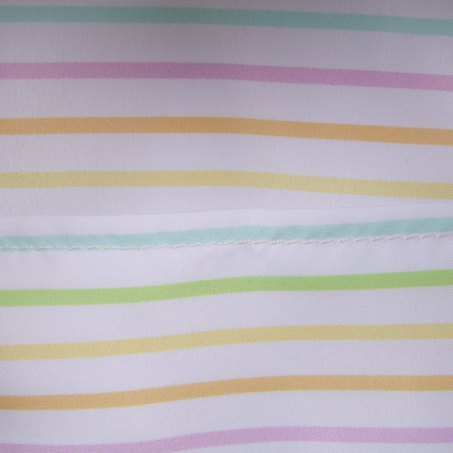 MICKEY & FRIENDS RAINBOW STRIPES CONVERTIBLE LOUNGEFLY BAG