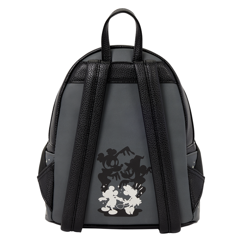 MICKEY & MINNIE GHOST LIGHT-UP GLOW LOUNGEFLY MINI BACKPACK