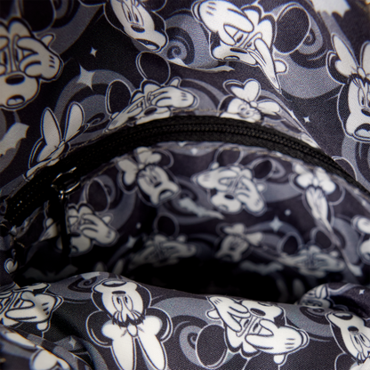 MICKEY & MINNIE MOUSE GHOST GLOW FIGURAL LOUNGEFLY CROSSBODY BAG