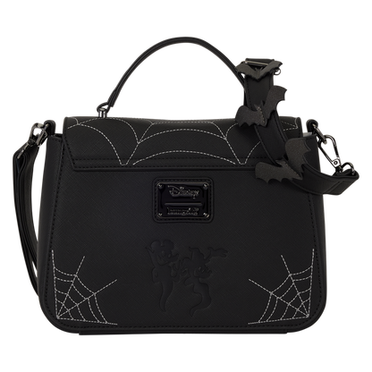 MICKEY & MINNIE SPIDERWEB & BATS LOUNGEFLY CROSSBODY BAG