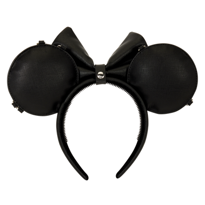 MINNIE MOUSE STUDS & CHAINS LOUNGEFLY EAR HEADBAND