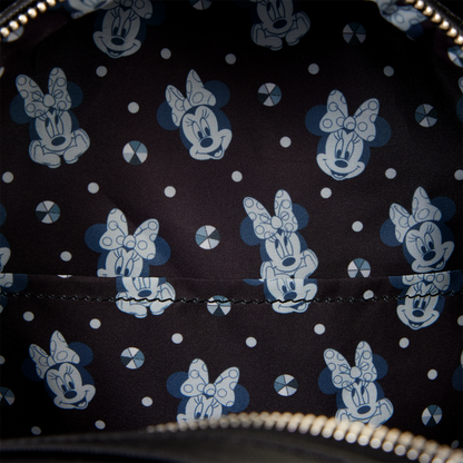 MINNIE MOUSE STUDS & CHAINS LOUNGEFLY MINI BACKPACK