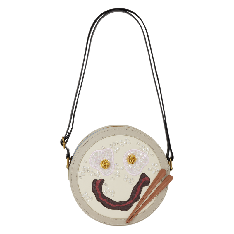 MULAN CONGEE SMILEY FACE LOUNGEFLY CROSSBODY BAG