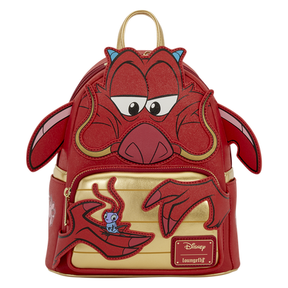 MULAN MUSHU GLITTER COSPLAY LOUNGEFLY MINI BACKPACK