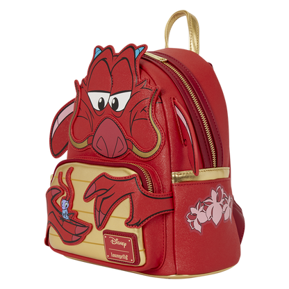 MULAN MUSHU GLITTER COSPLAY LOUNGEFLY MINI BACKPACK