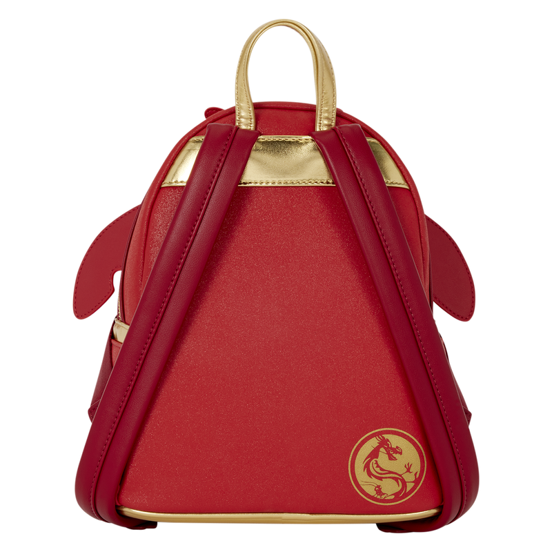 MULAN MUSHU GLITTER COSPLAY LOUNGEFLY MINI BACKPACK