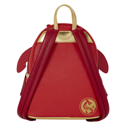 MULAN MUSHU GLITTER COSPLAY LOUNGEFLY MINI BACKPACK