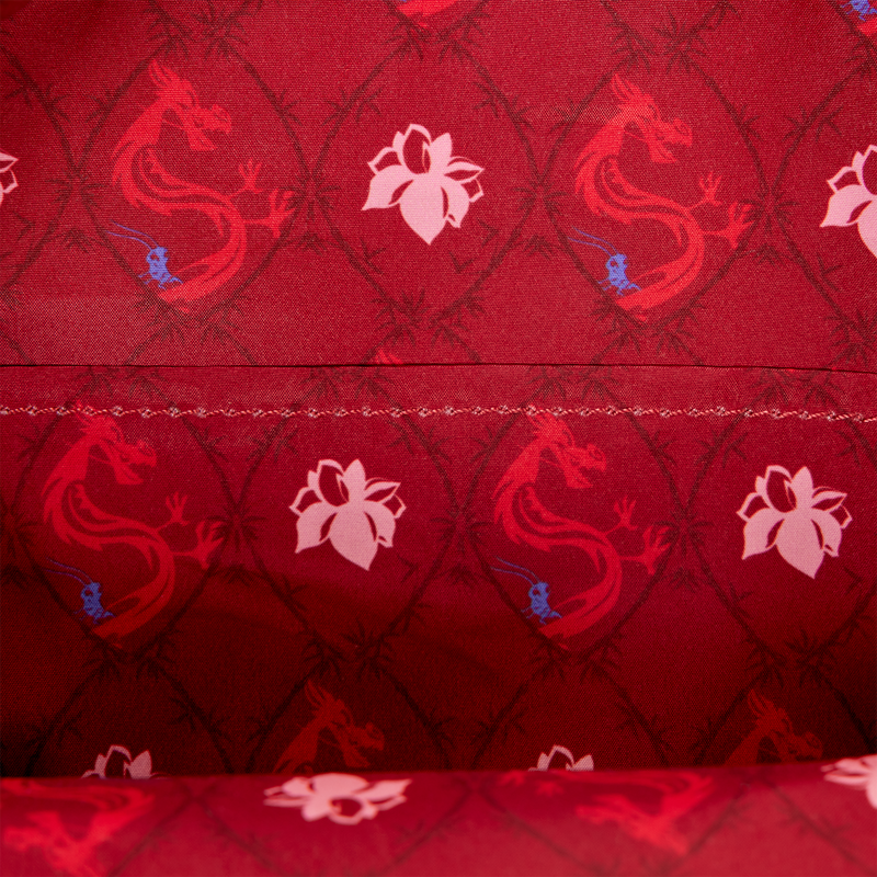 MULAN MUSHU GLITTER COSPLAY LOUNGEFLY MINI BACKPACK