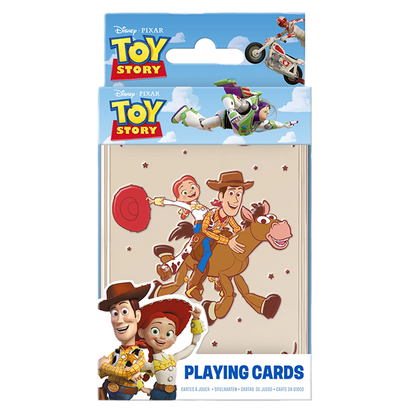 TOY STORY COWBOY PLAYING CARDS IN A TIN