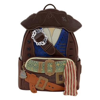 PIRATES OF THE CARIBBEAN JACK SPARROW COSPLAY LOUNGEFLY MINI BACKPACK