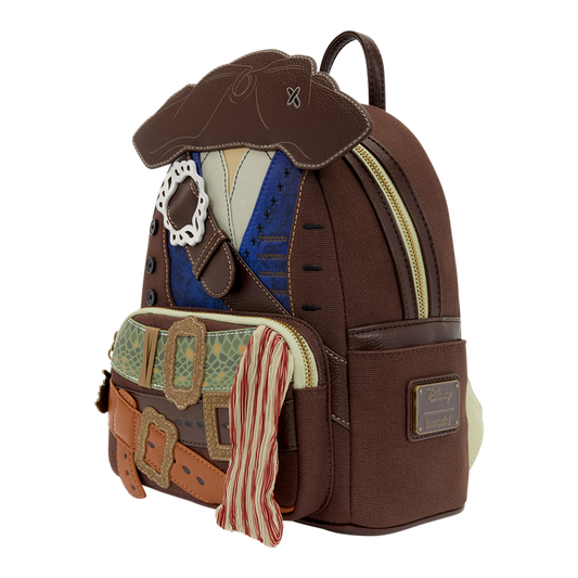 PIRATES OF THE CARIBBEAN JACK SPARROW COSPLAY LOUNGEFLY MINI BACKPACK