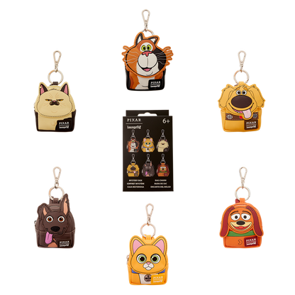 PIXAR CATS & DOGS LOUNGEFLY MYSTERY BAG CHARMS