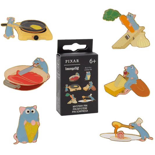 PIXAR RATATOUILLE REMY LOUNGEFLY MYSTERY PINS