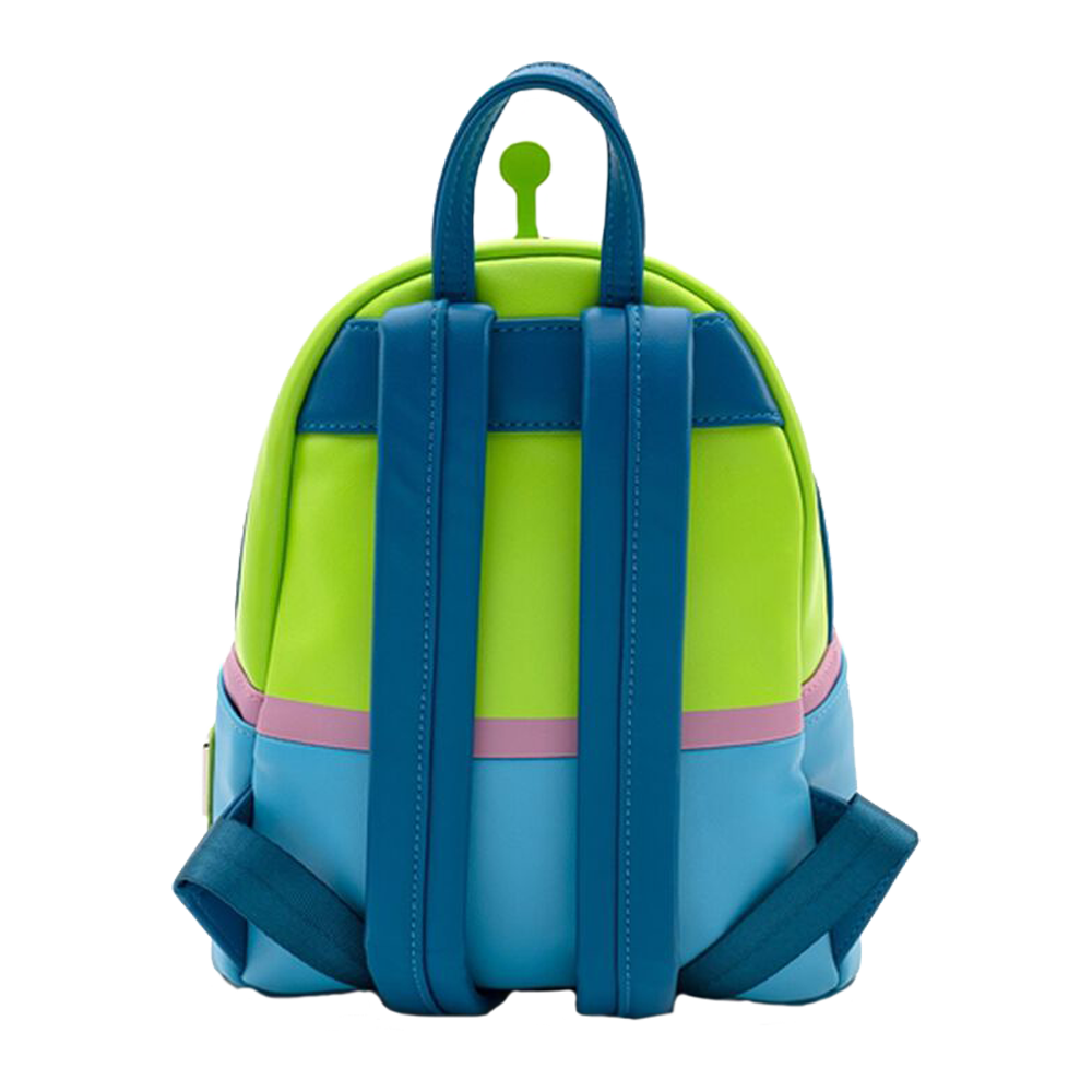PIXAR TOY STORY PIZZA PLANET ALIEN LOUNGEFLY MINI BACKPACK