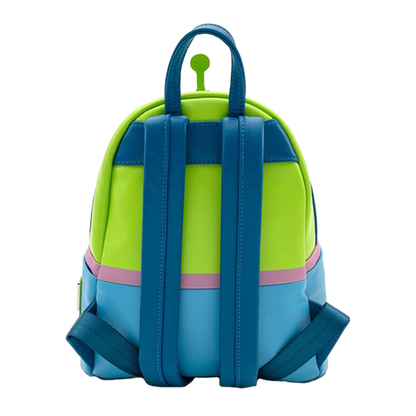 PIXAR TOY STORY PIZZA PLANET ALIEN LOUNGEFLY MINI BACKPACK