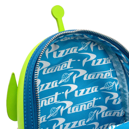 PIXAR TOY STORY PIZZA PLANET ALIEN LOUNGEFLY MINI BACKPACK