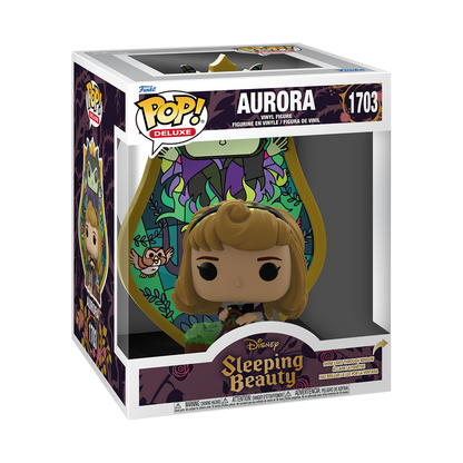 Funko Pop! Deluxe Aurora figure packaging for Disney's Sleeping Beauty