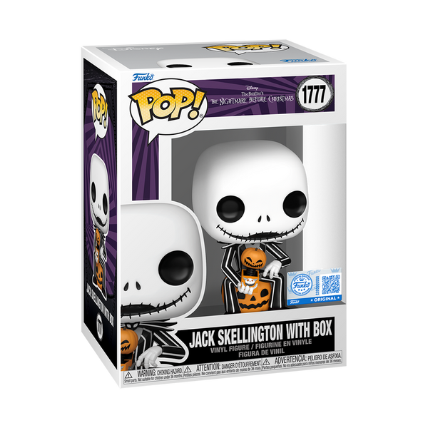 FUNKO POP! JACK SKELLINGTON WITH BOX