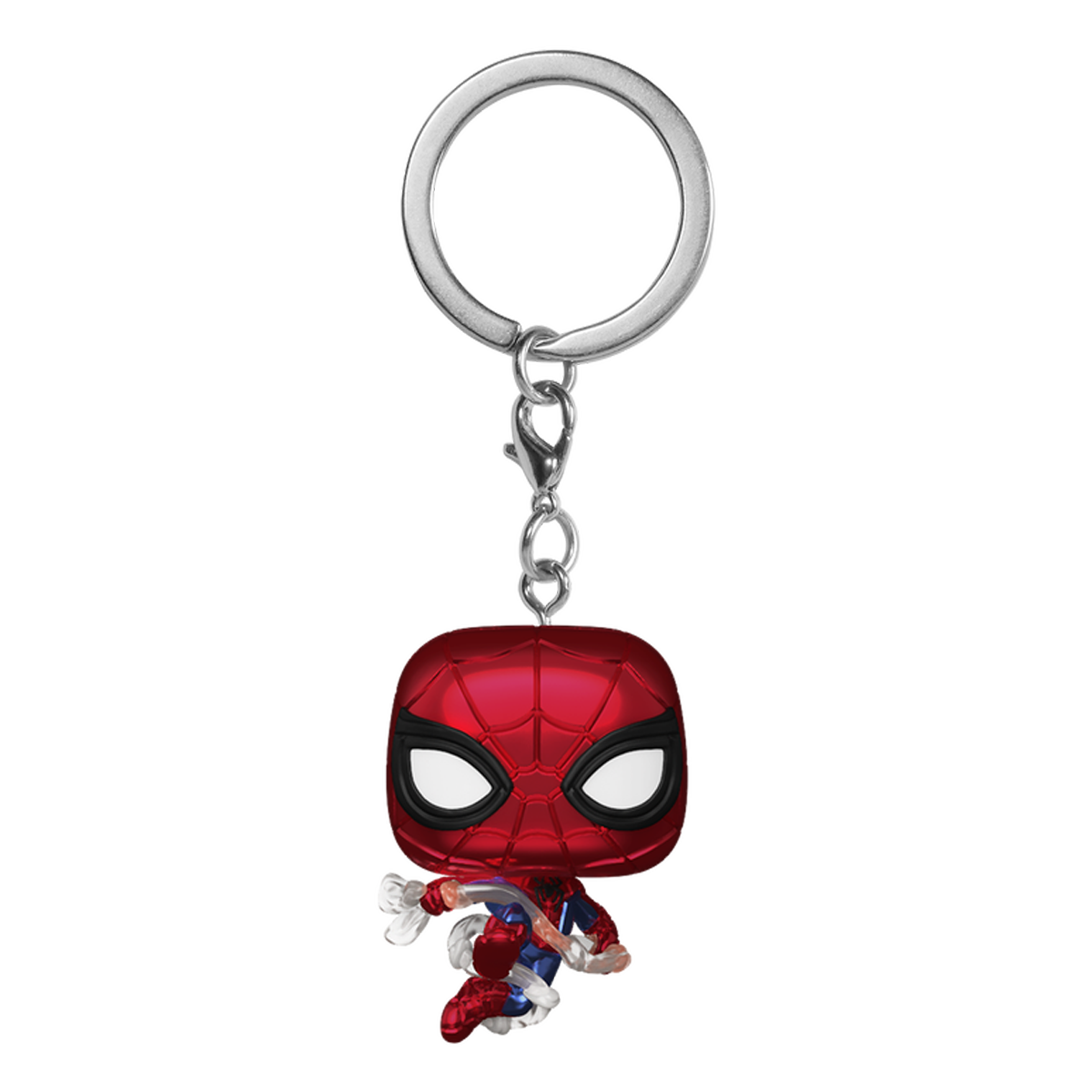 POP! KEYCHAIN SPIDER-MAN BRAND NEW DAY (METALLIC)