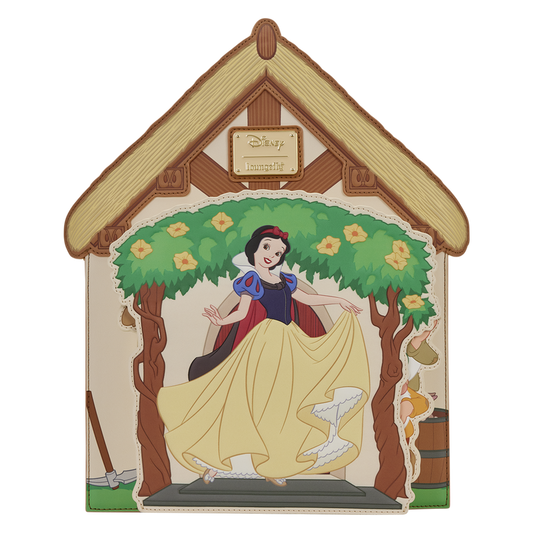 SNOW WHITE COTTAGE LOUNGEFLY MINI BACKPACK