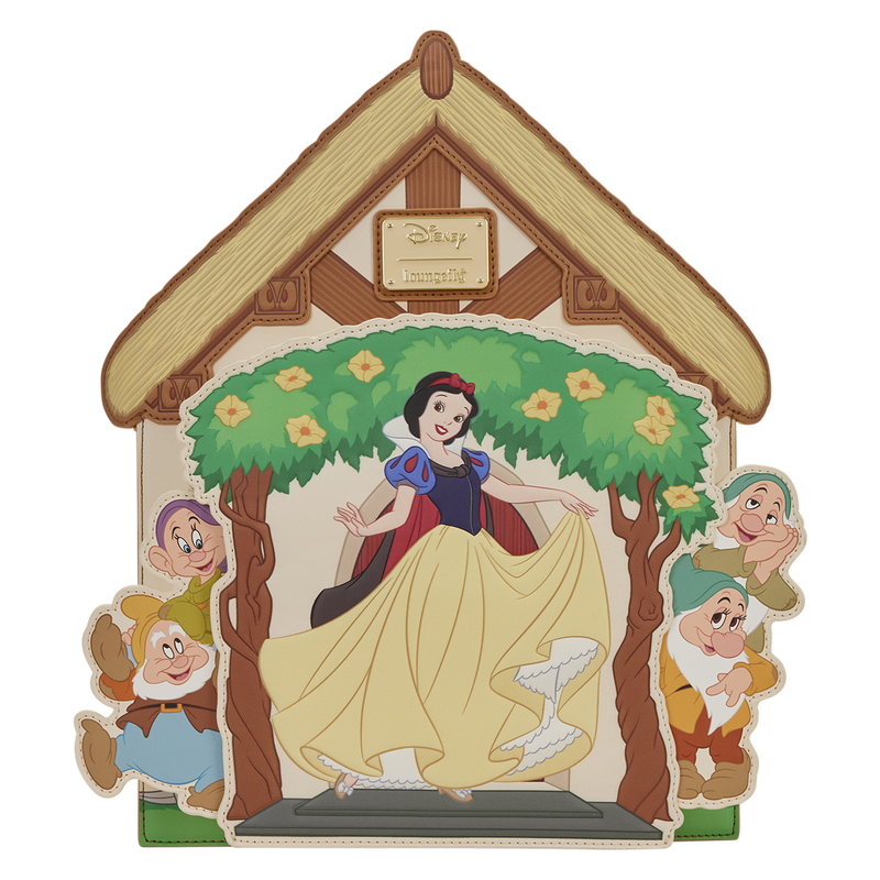 SNOW WHITE COTTAGE LOUNGEFLY MINI BACKPACK