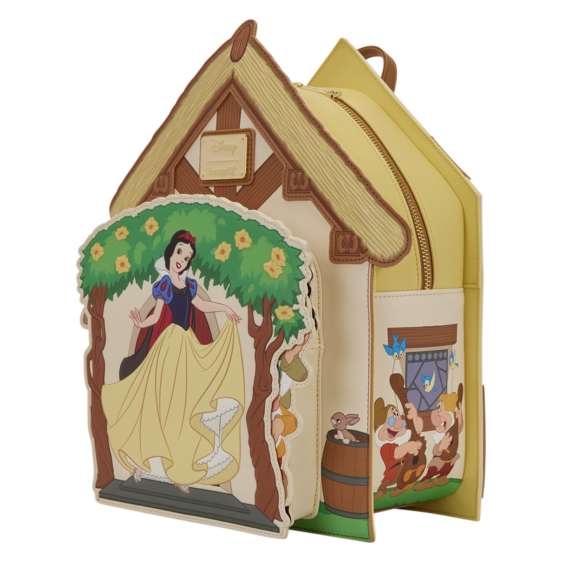 SNOW WHITE COTTAGE LOUNGEFLY MINI BACKPACK