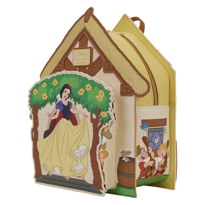 SNOW WHITE COTTAGE LOUNGEFLY MINI BACKPACK